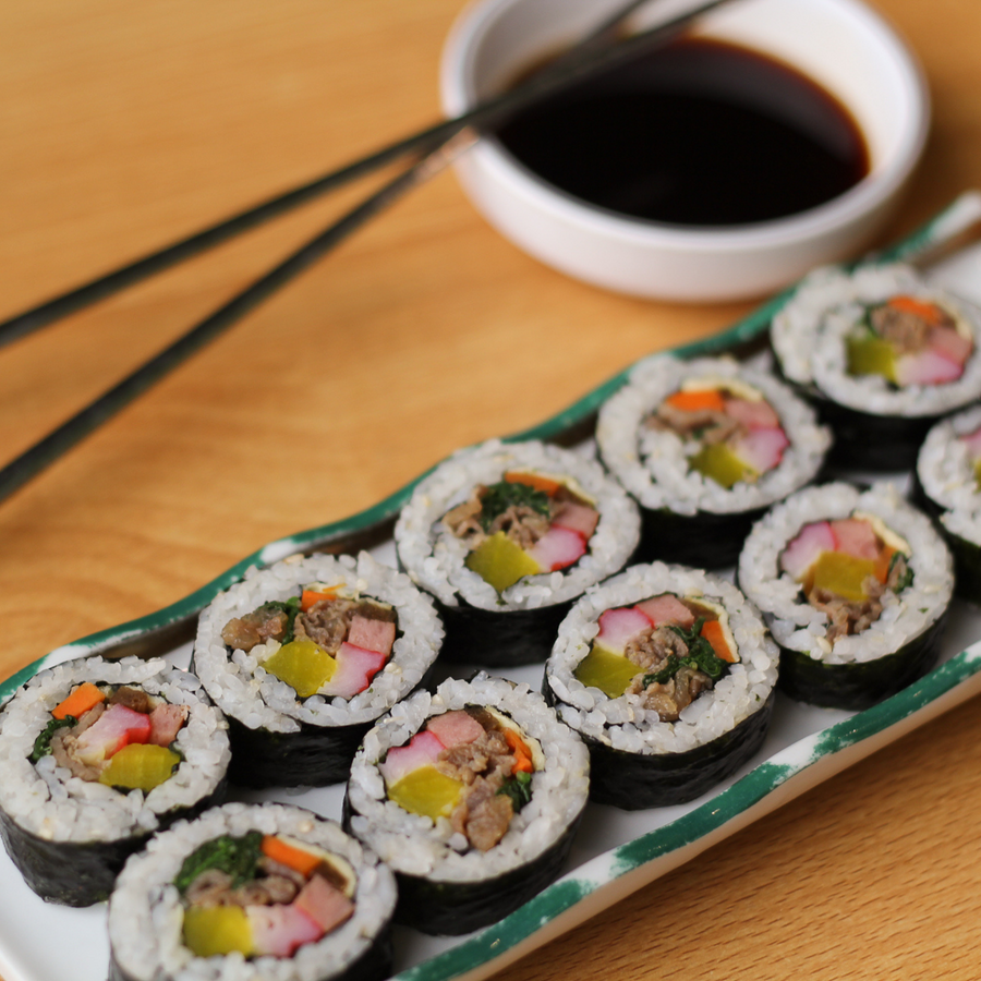 Bulgogi Kimbap – Leann's Tea House